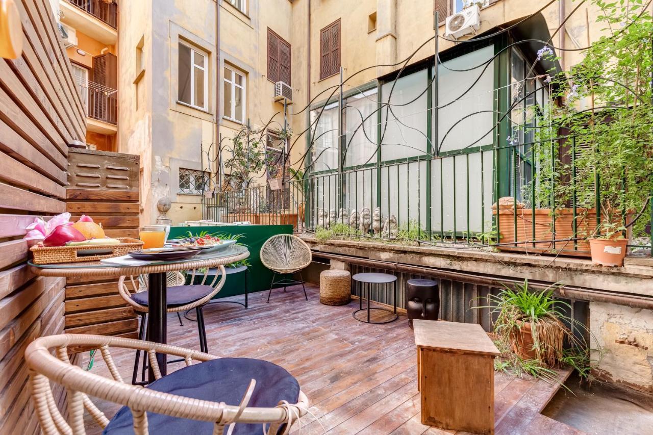 Spanish Steps Macelli Apartment With Terrace Rom Exteriör bild